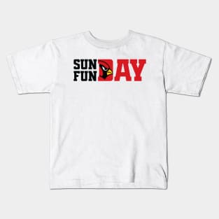 Arizona Cardinals Sunday Funday 2 Kids T-Shirt